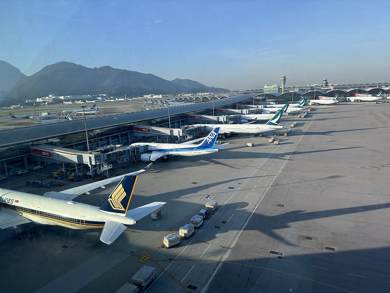 Hong Kong International Airport terminal building